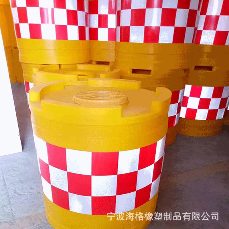 长期供应船型防撞桶水马防撞桶塑料防撞桶交通防撞桶交通设施产品