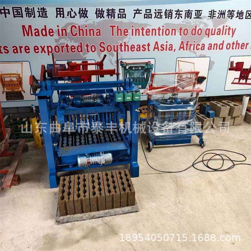 小型建筑废料制砖机 异型砖免烧砖六角砌块打砖机 矿渣液压砖机