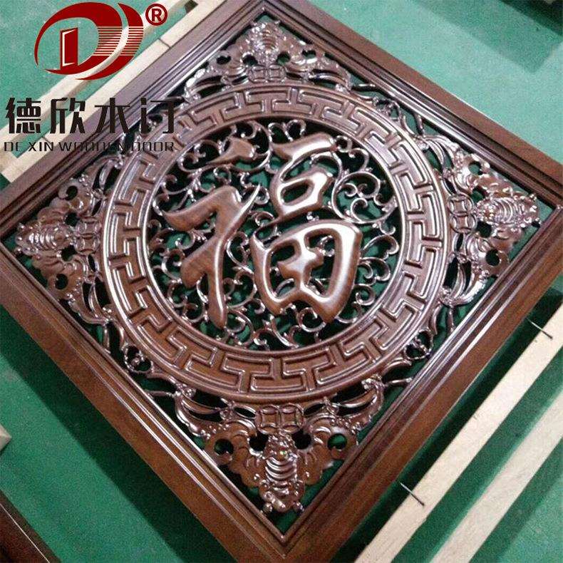 厂家供应实木烤漆门纯原木木门室内门 别墅隔音门雕花木制门设计
