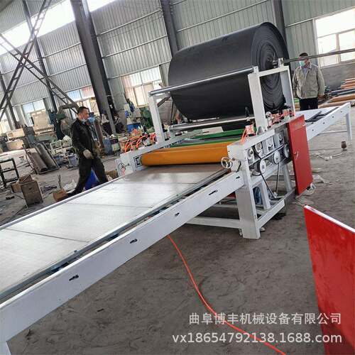 挤塑板橡塑泡沫海绵复合机器防火阻燃板涂胶机EVA热熔胶平贴机