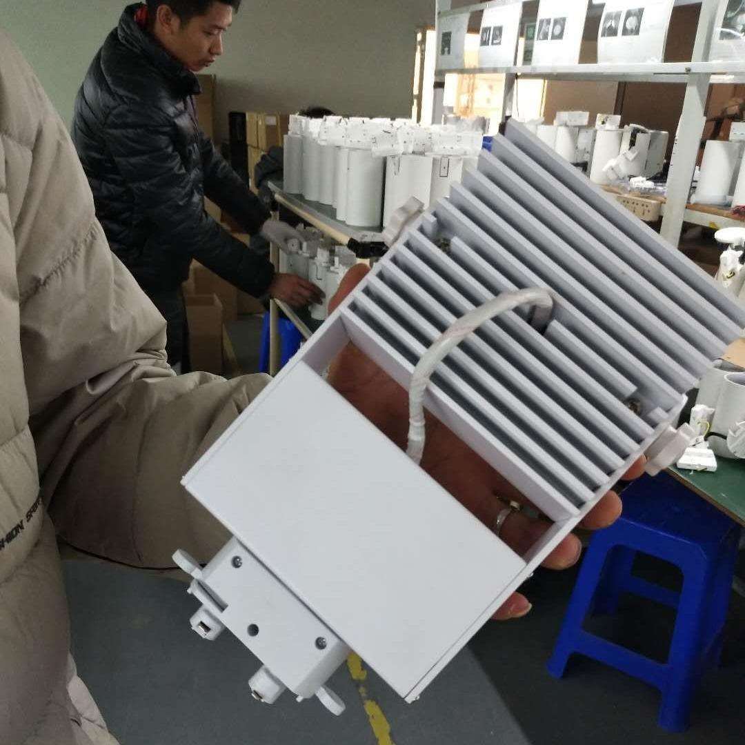 供应LED 40W方形轨道射灯博物馆轨道射灯