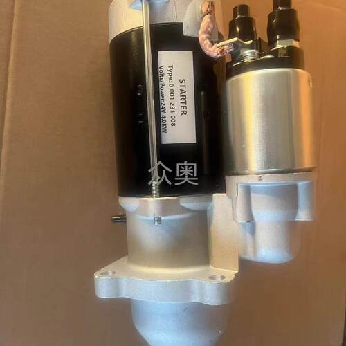 适用MAN船用D0824 LE201发动机启动马达51262019118起动机24V11T