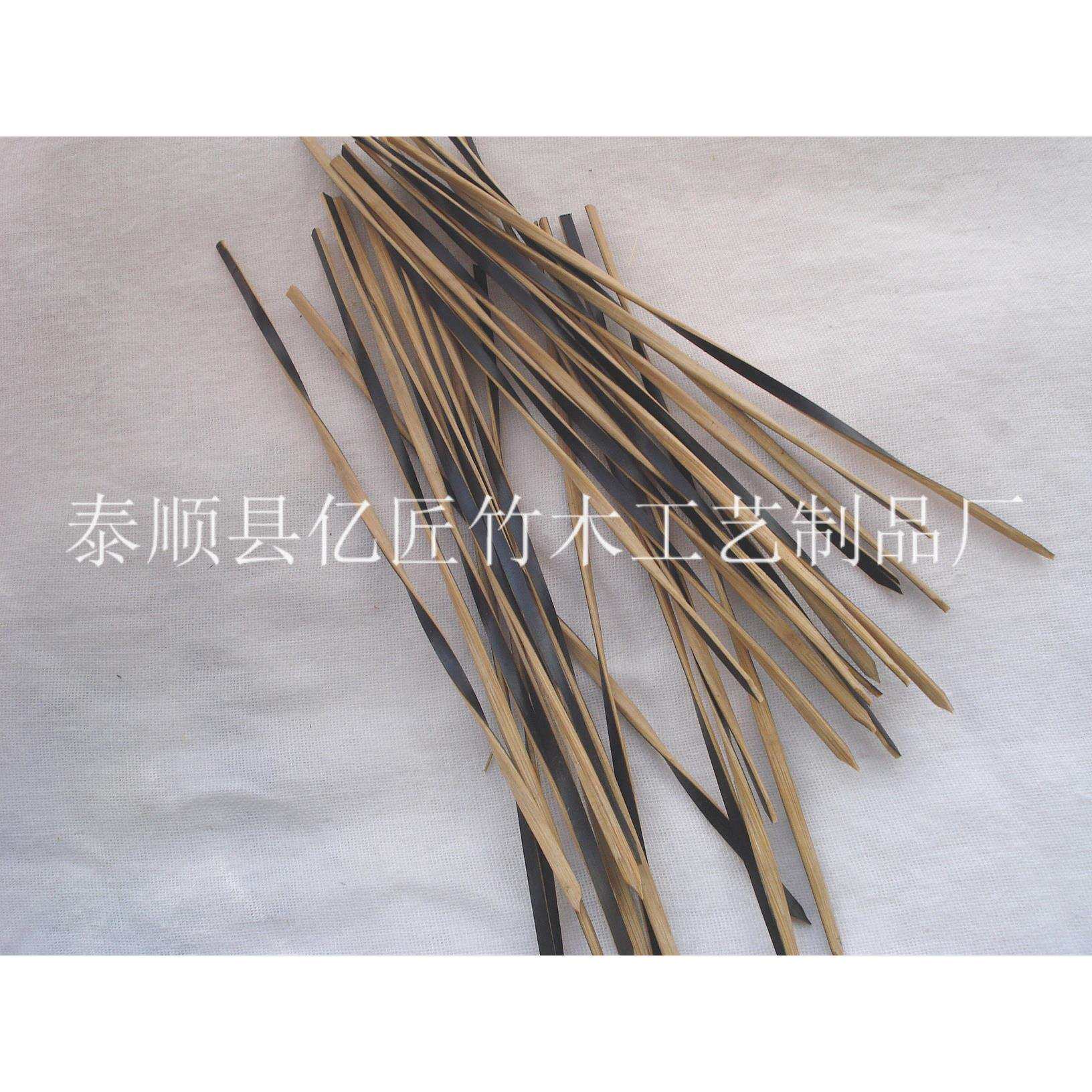 厂家直销一次水果针青皮色松叶针 水果叉 酒吧签价格低
