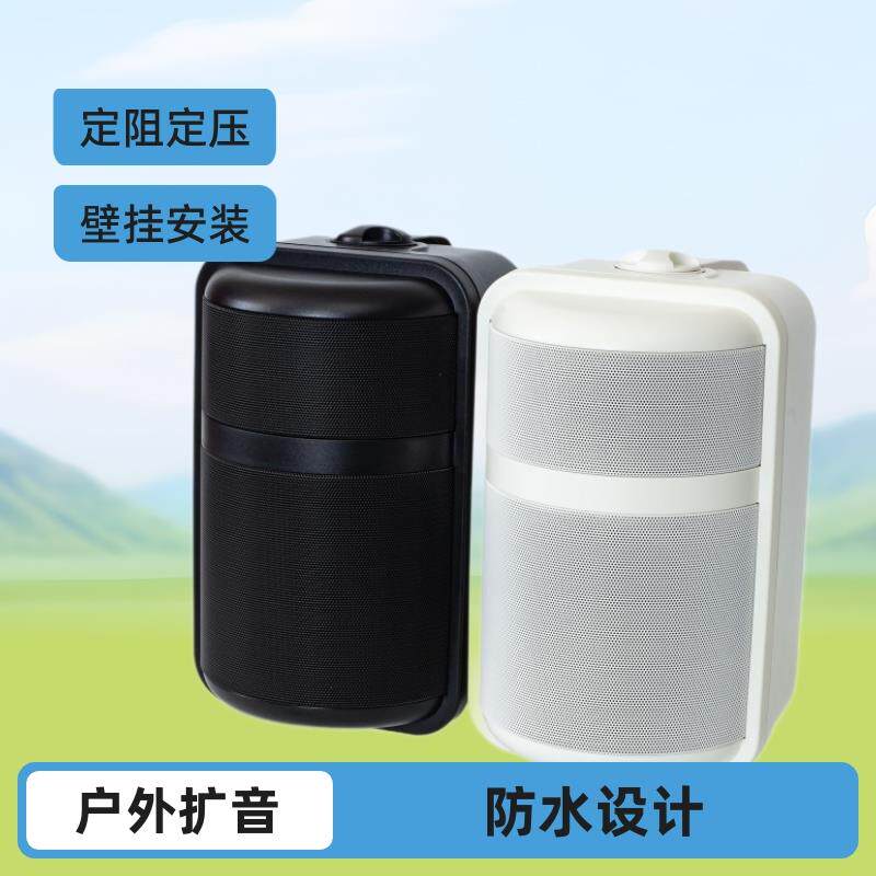 天籁6.5寸g65防水壁挂喇叭音箱定阻定压两用户外公共广播音响工程