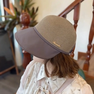 【下单立减50】夏季帽子防晒遮阳帽女士鸭舌帽新款时尚洋气太阳帽