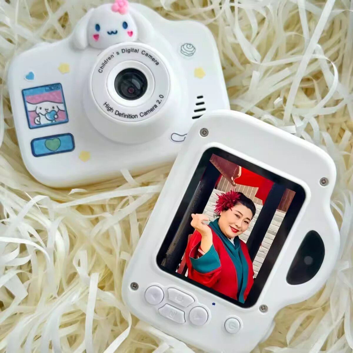 玉桂狗可爱迷你儿童照相机可拍照高颜值复古机女生礼物小学生专用