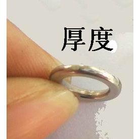 不锈钢无缝单圈 路亚单圈 海钓铁板钓连接器配件 铁板钩用