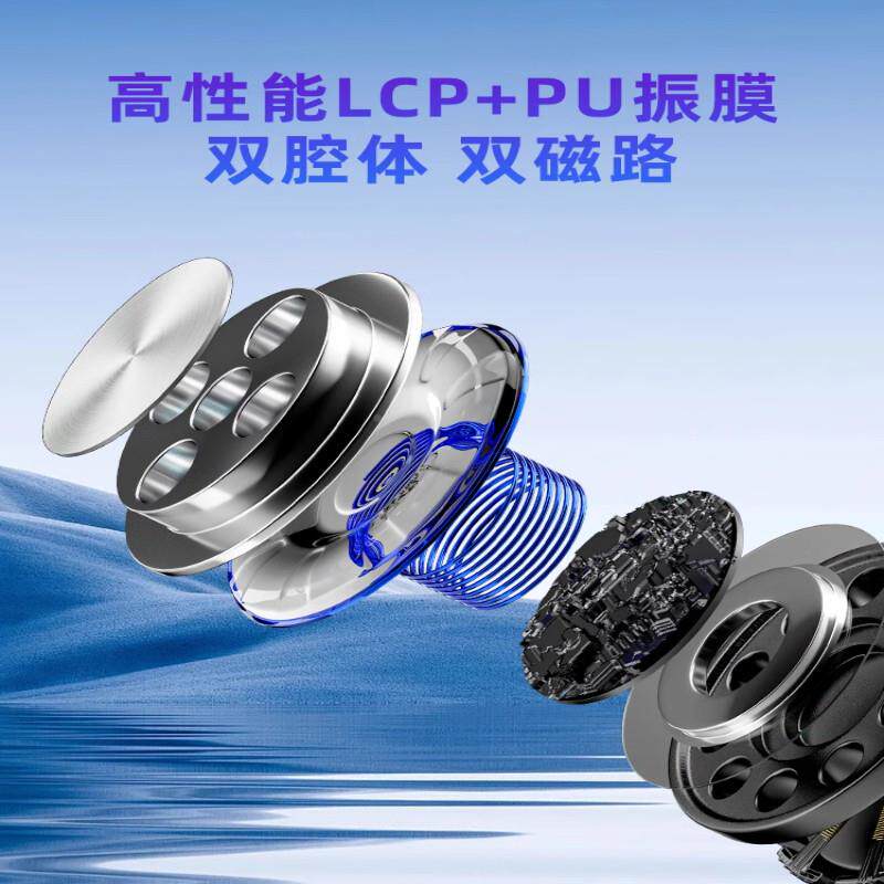 ep音zq1pr线o入式发耳q1pro烧音质乐k歌监听游戏有耳机