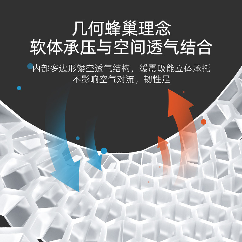 乔氏汽车坐垫夏季凉垫座垫单片主驾驶通风透气凝胶车屁垫四季通用
