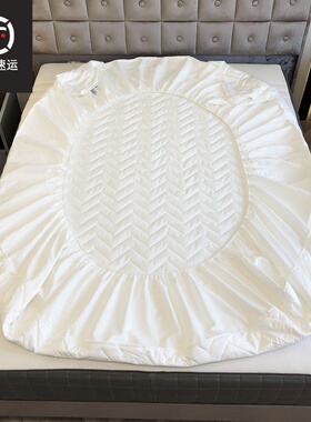 高端舒适抗菌防螨DACRON纤维保护垫夹棉床笠床褥保洁床垫1.5/1.8m