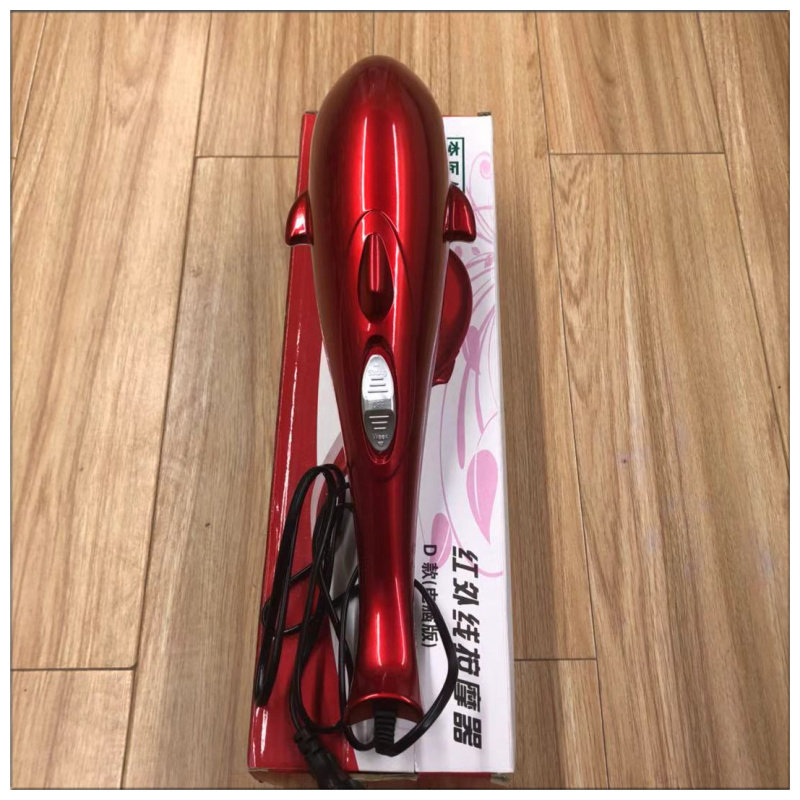 海豚按摩器棒电动肩颈敲打颈椎腰部全身经络捶背揉捏震动仪手持式