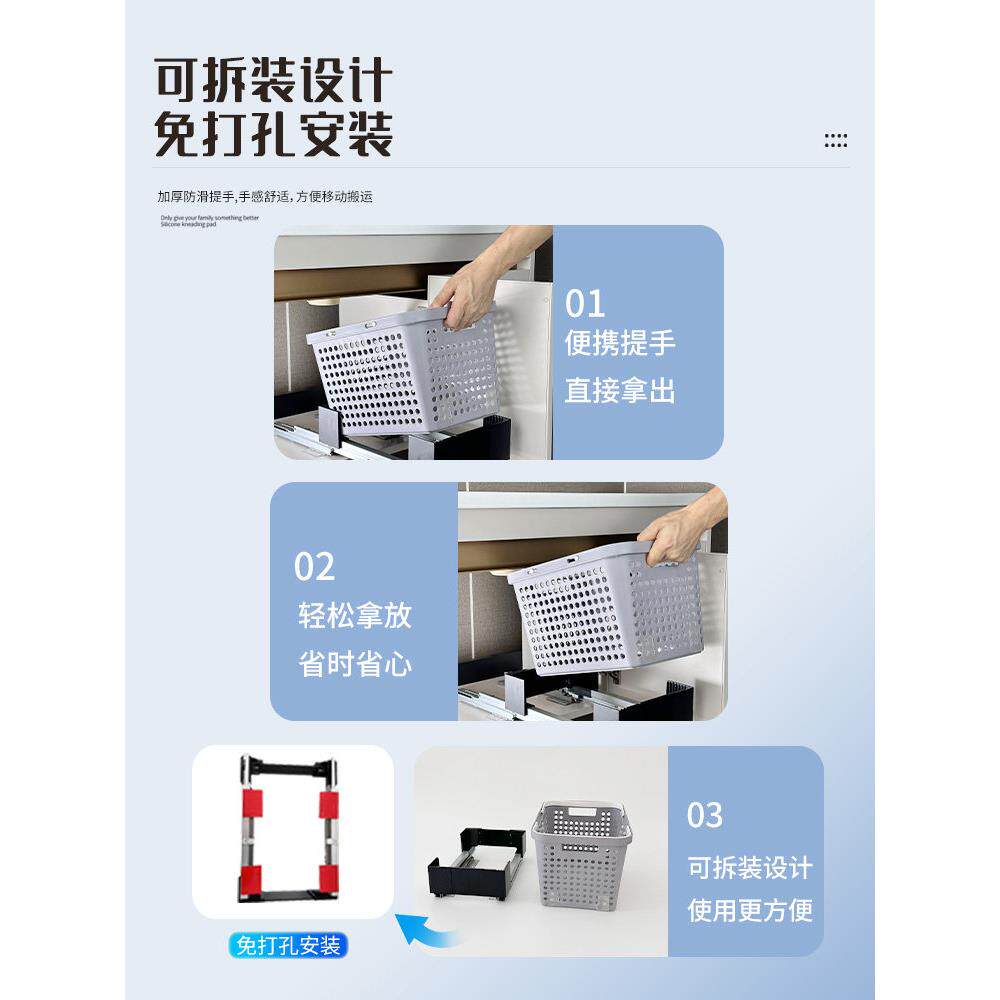 大脏衣篓家用脏衣篮玩QZQ具收纳衣柜拉箱抽拆屉式可篮卸抽拉式收
