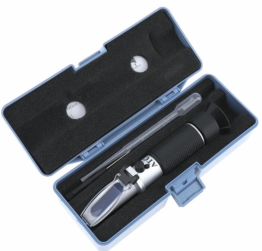 高精度牧场专用牛初乳牛奶浓度血清蛋白含量检测比重计折射折光仪