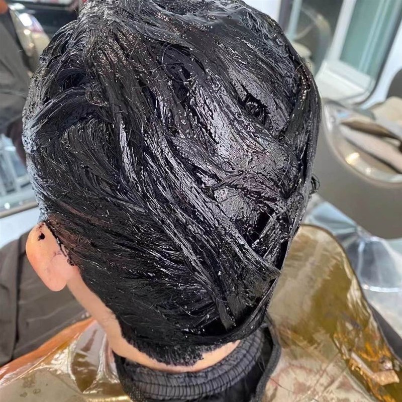 中药材染发粉植物天然养发专业剂膏霜遮盖白头发无刺激防过敏焗油