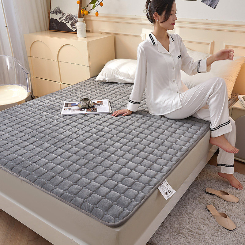 A类母婴级宝宝绒床褥子儿童家用可水洗保暖绒垫被加厚毛毯软床垫