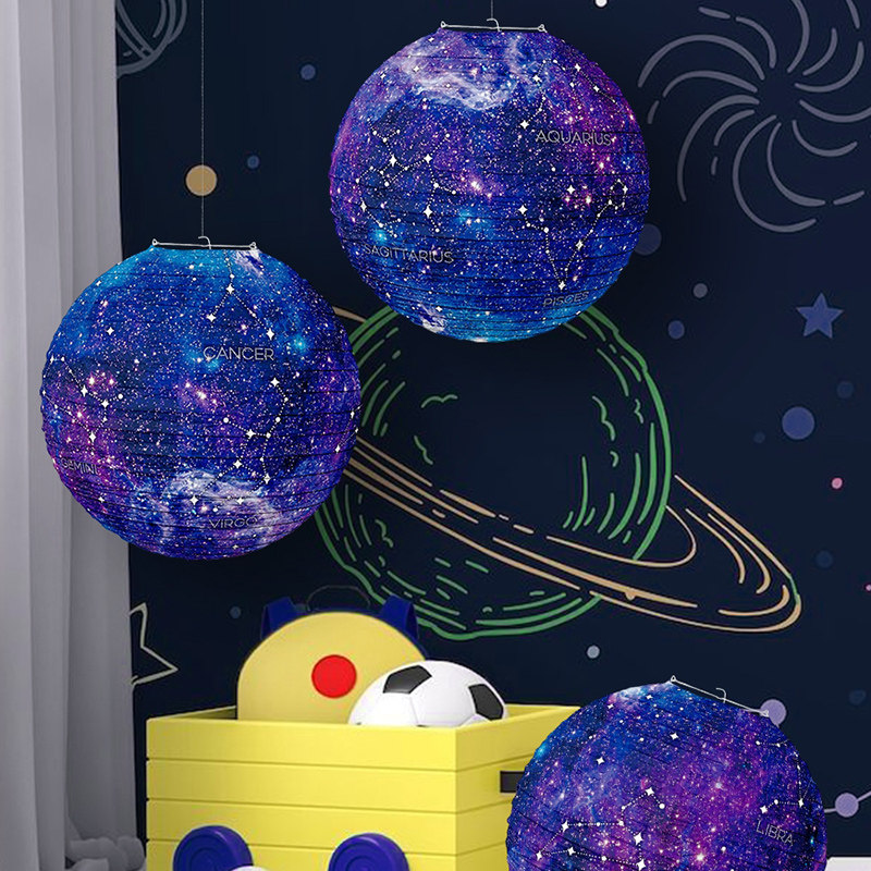 教室班级行星布置太空主题装饰学校幼儿园店铺走廊八大行星球吊饰