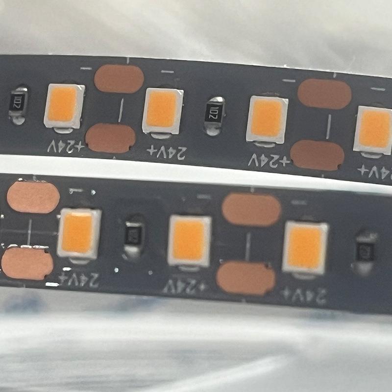 2灯1剪24V低压LED灯带流水灯条线性灯橱柜展柜自粘线形灯可调光