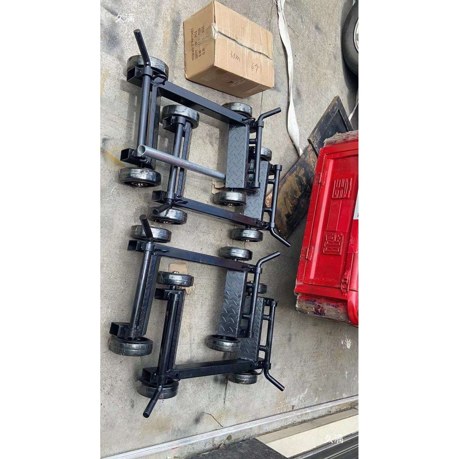 清障车配件小拖车小车 万向4轮移车器 四驱拖车 程力楚胜