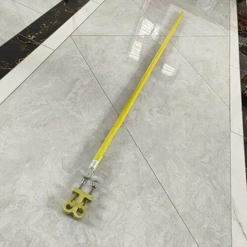 电力施工双头钩锁杆带电作业绝缘操作杆导线夹持杆双头锁线固定杆
