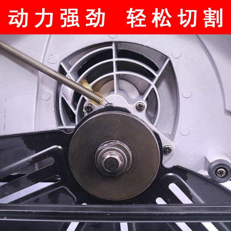 卡顿电圆锯14寸木工手提电锯切割机锯木台锯倒装圆盘电锯CT330-1