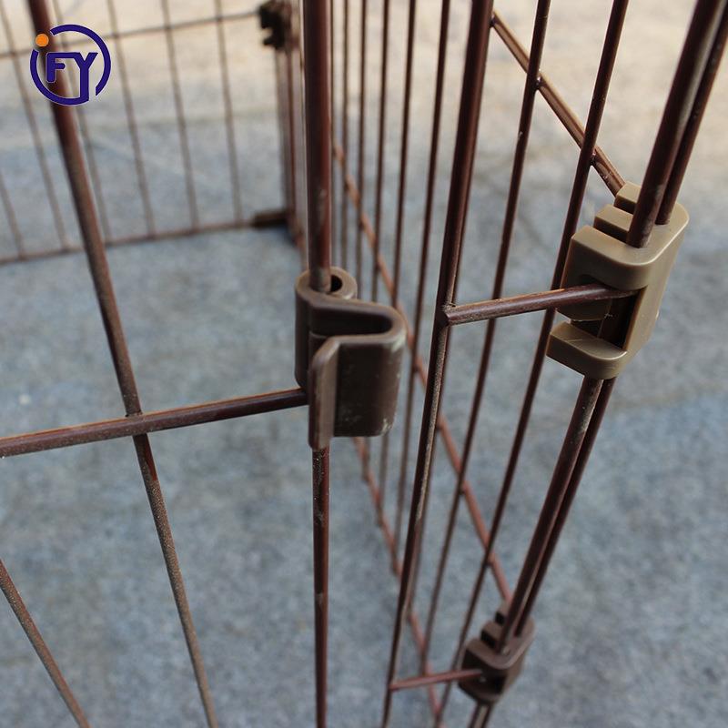 可定宠物猫笼小中型便携式猫笼结实美观喷塑防锈宠物笼子图片