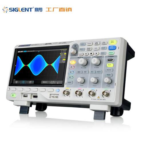 Siglent/鼎阳 200M 2通道 采样1G SDS1202X-C 数字储存示波器