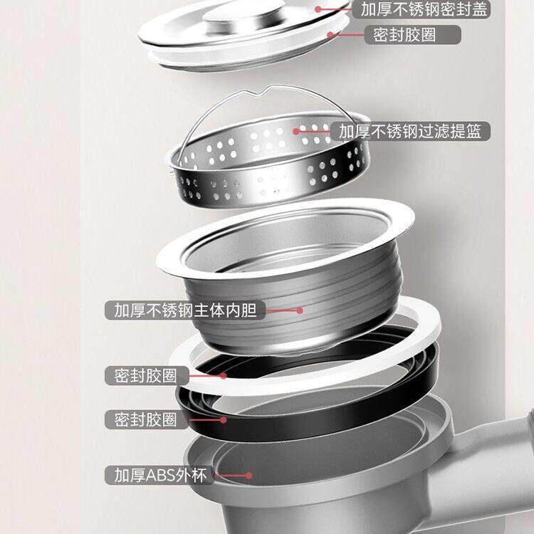 陶瓷盆洗衣盆水槽超薄矮杯侧排空器省台间管侧排排管水阳厨房单槽