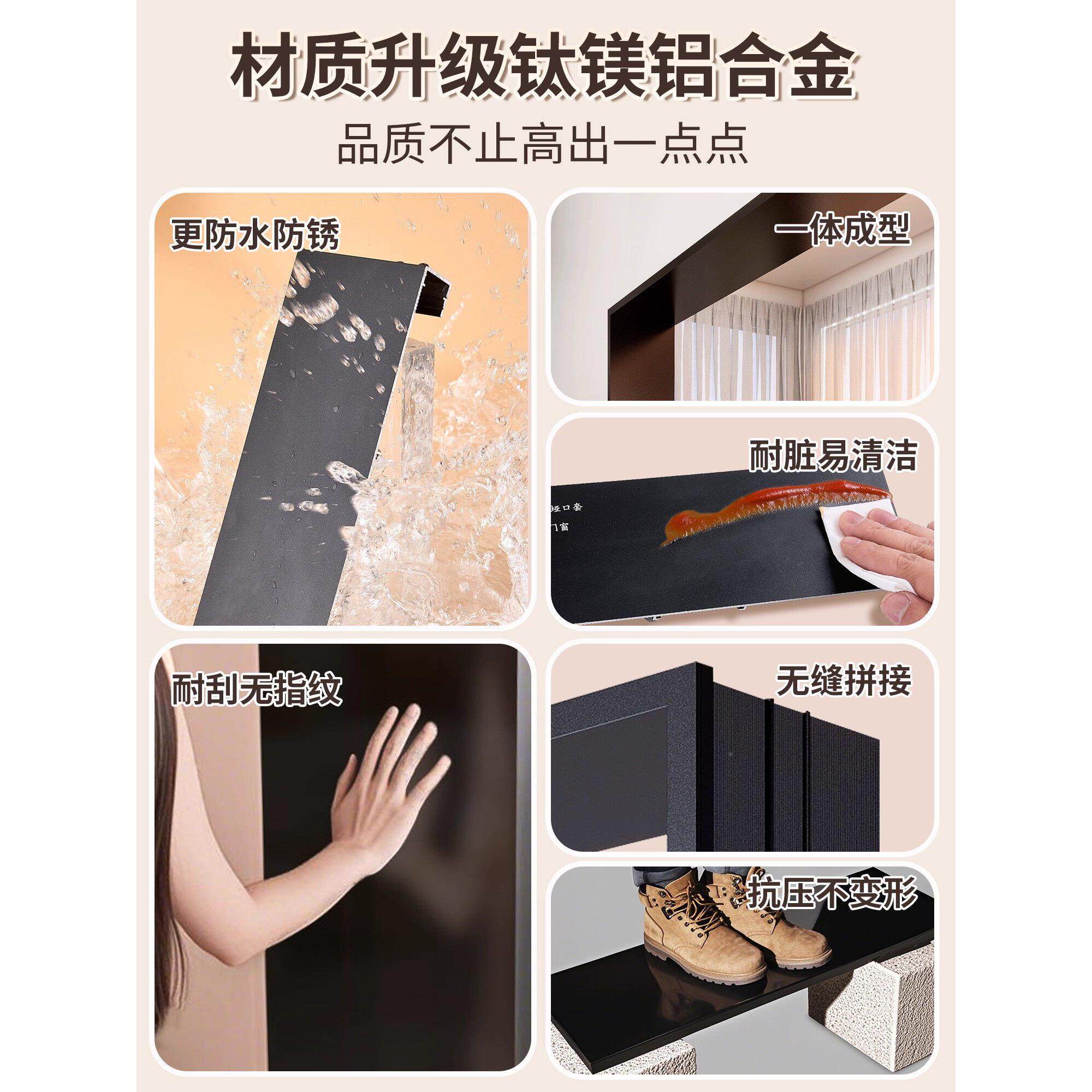 窗铝合过口套门框门边框门框门框一体门框门框门好的框室内金边框