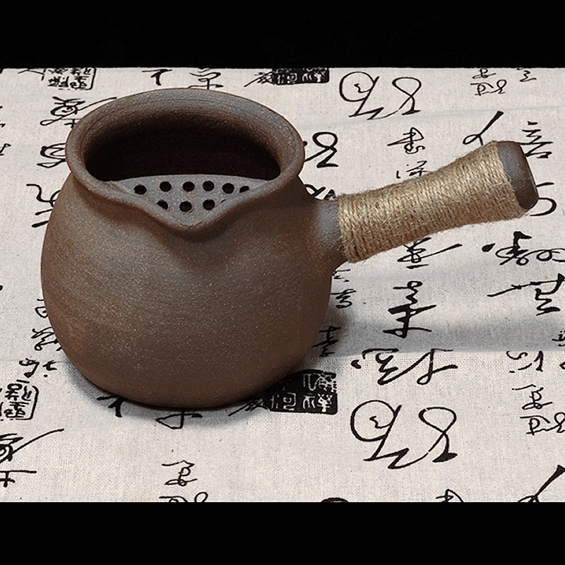 包邮云南烤茶罐全手工柴烧炕茶罐围炉煮茶罐大理粗陶茶具中式复古