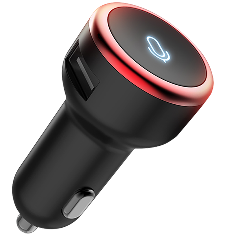 咚咚语音智能声控车载mp3播放器蓝牙接收器汽车USB充电器车充音乐