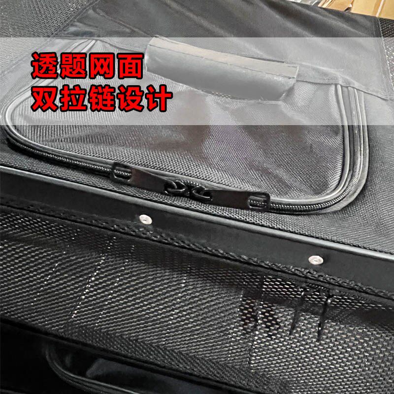不锈钢放飞笼全包黑网训放笼鸽子笼赛鸽折叠报道笼集训笼塑料笼