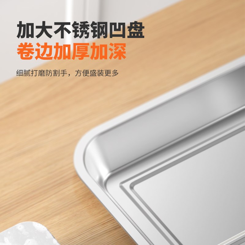 计量厨房家用电子秤全不锈钢小型中药食物称重烘焙精准0.1克重秤