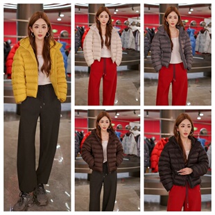 【昕怡粉丝专享】【从绒者】 连帽抽绳排骨羽绒服-L65