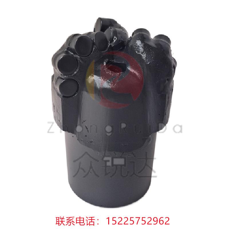 煤矿探水瓦斯烧结体弧角钻头94 96 120pdc无芯金刚石复合片钻头