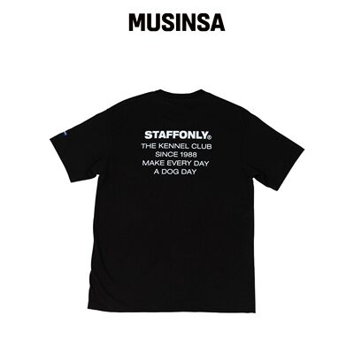 STAFFONLY 323 TEE（黑色） MUSINSA韩国官网直邮进口