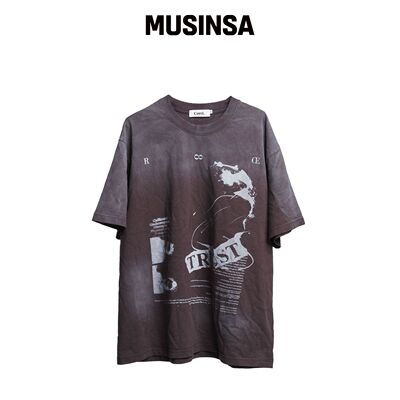 CORD UNDERGROUND MANIFEST 水洗 T_RUSTY MUSIN韩国官网直邮进口
