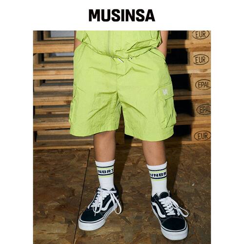 BROWNBREATH KIDS KIDS TAG LIGHT UTILITY SHOR韩国官网直邮进口