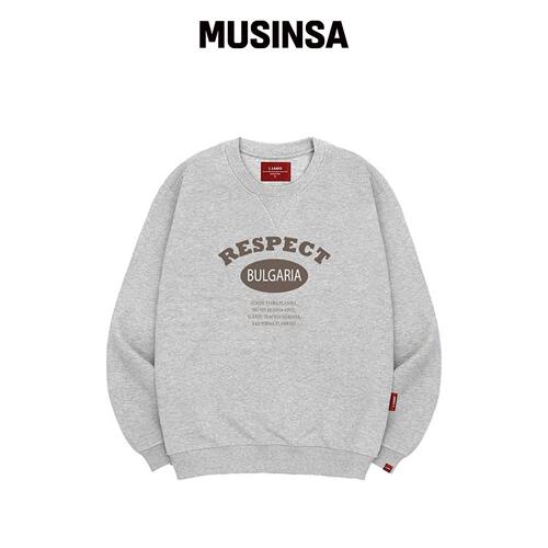 LLAMO RESPECT 运动衬衫男女通用大码 S~4XL MUS韩国官网直邮进口