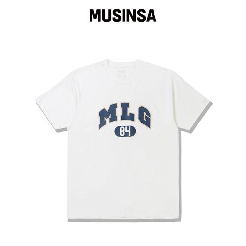 THEMILE MLG 84 GARMENTS 圆领卫衣 [白色] MUSI韩国官网直邮进口