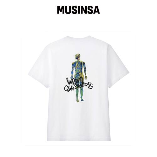 ARCANE FUNK MRI SCAN TEE 白色韩国官网直邮进口MUSINSA