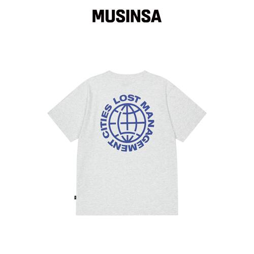 LMC OG COMBO TEE 浅灰色 MUSINSA韩国官网直邮进口