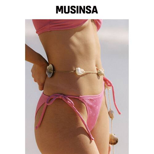 SURFEA COCO BIKINI BOTTOM_PINK MUSINSA韩国官网直邮进口