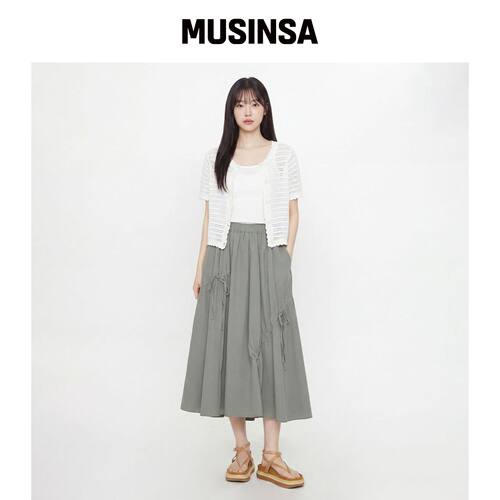 LAP 松紧带长褶皱裙子 AS2WS461韩国官网直邮进口MUSINSA