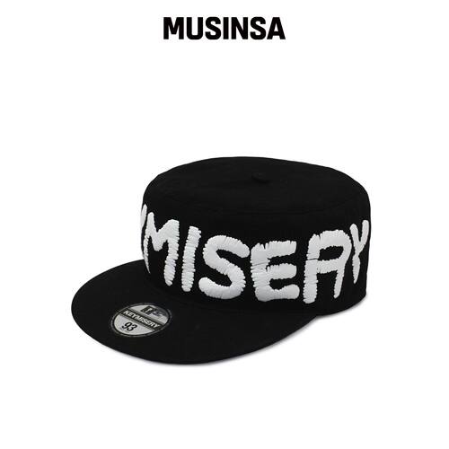 KEYMISERY SPUR 毛绒盒子帽（VLACK） MUSINSA韩国官网直邮进口