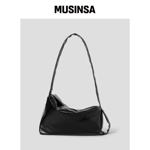 ANGGAE Boxer Padded Bag 黑色韩国官网直邮进口MUSINSA