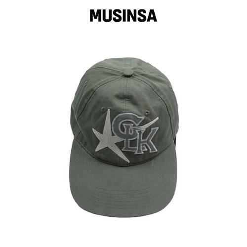 GLACK GC065 复古棒球帽 (橄榄色) MUSINSA韩国官网直邮进口