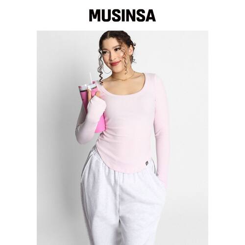 COOLSIS CS LONG BASIC U TOP-042 (BABYPINK) M韩国官网直邮进口