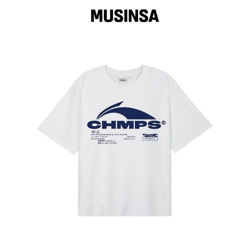 BORN CHAMPS [4 COLORS] CHMPS EVOLVE 宽松版型韩国官网直邮进口