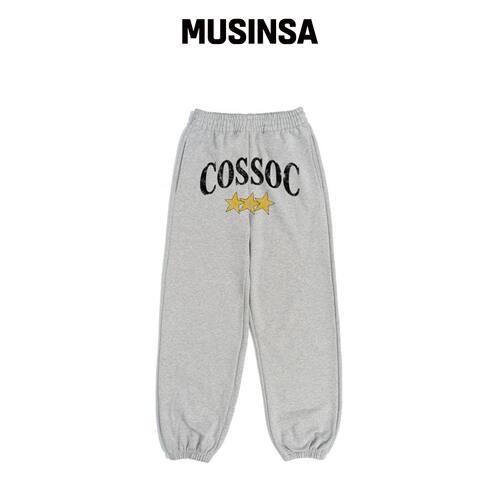 COSO 丝袜裂纹运动裤（GREY）韩国官网直邮进口