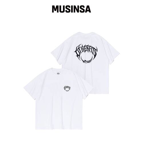 OTHERFITS 圈标短袖T恤 (WHITE)韩国官网直邮进口MUSINSA